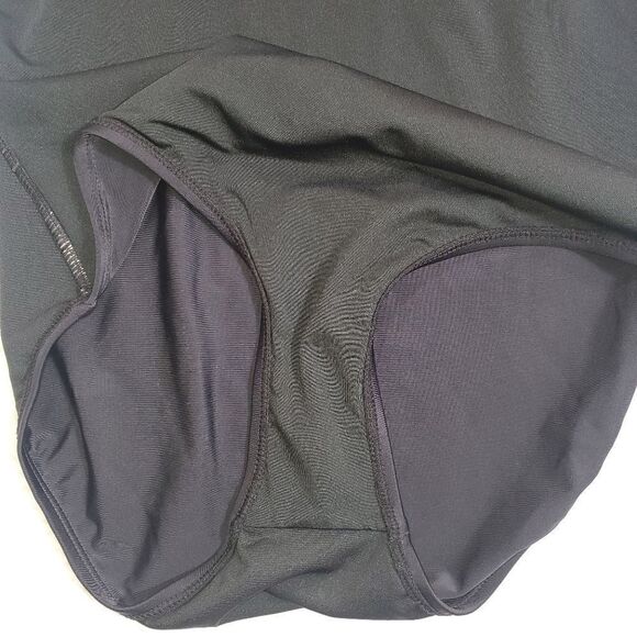 Crisscross Black One piece Swimsuit Size Medium - Picture 13 of 16